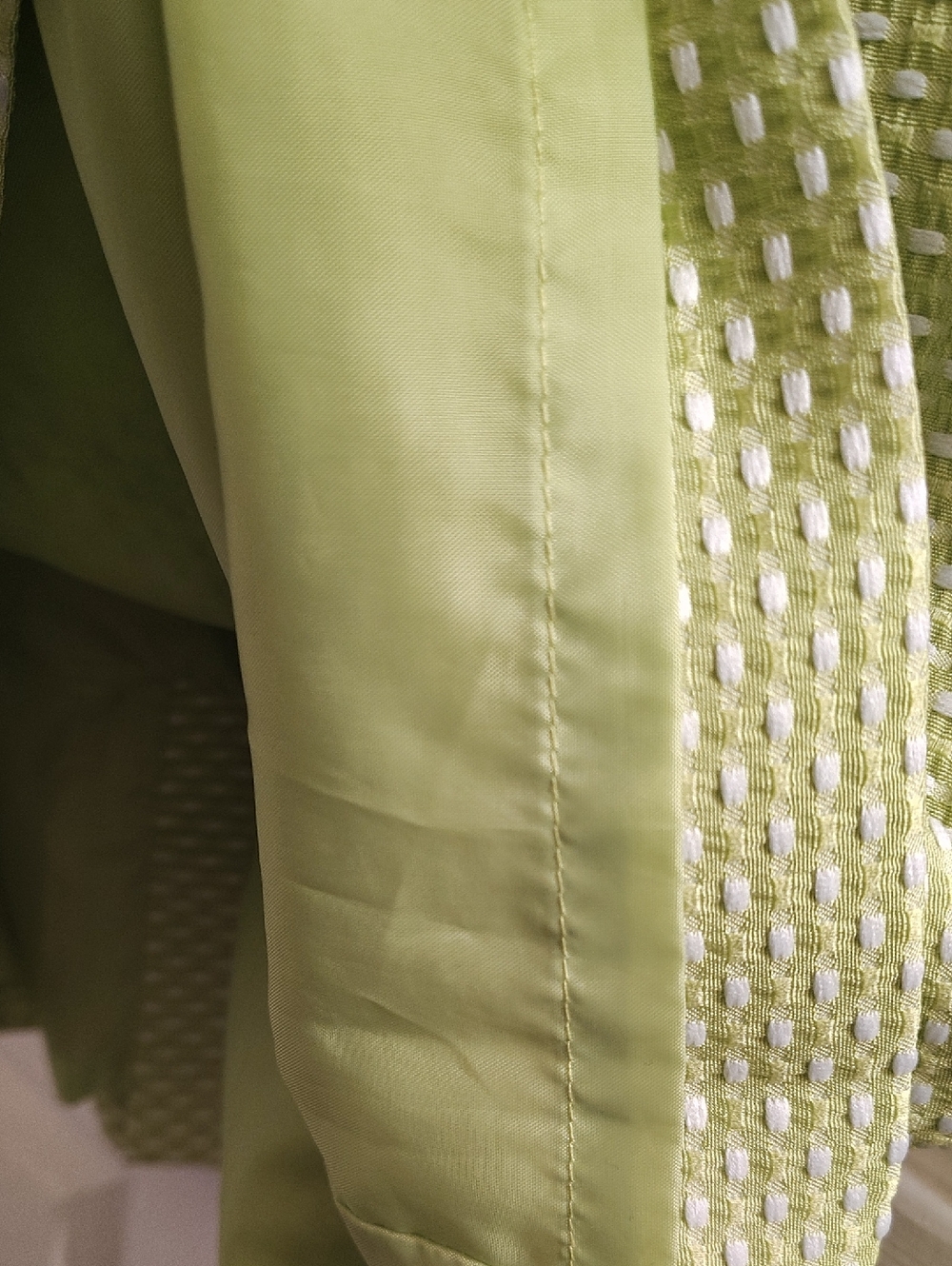 Chico's Lime Textured Sleeveless Midi Sheath Dress - Picture 11 of 11